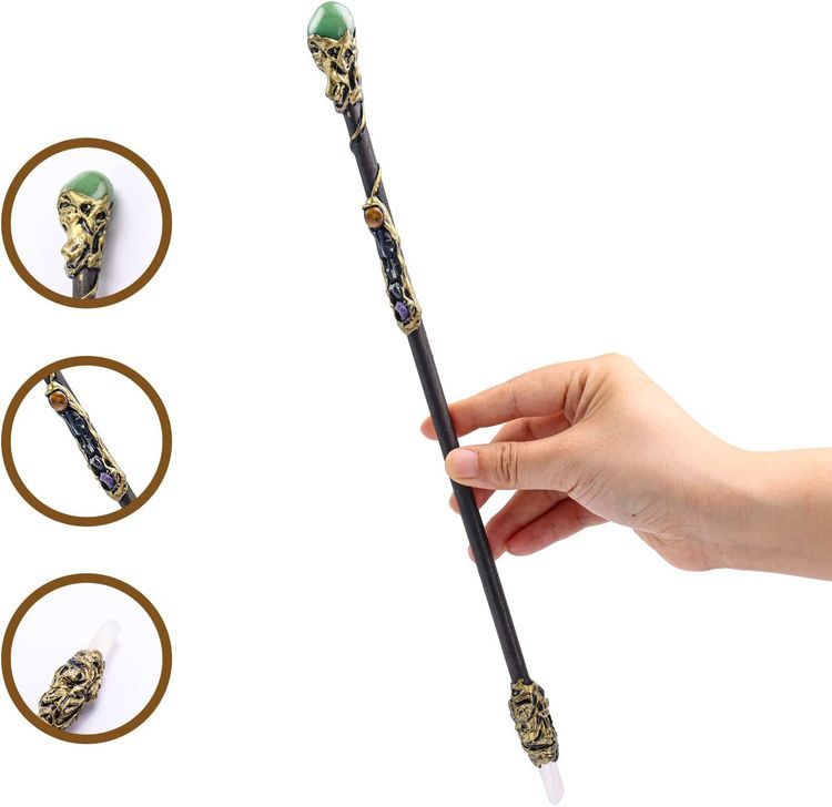 No. 9 - Fine Handcrafted Crystal Magic Wand - 4