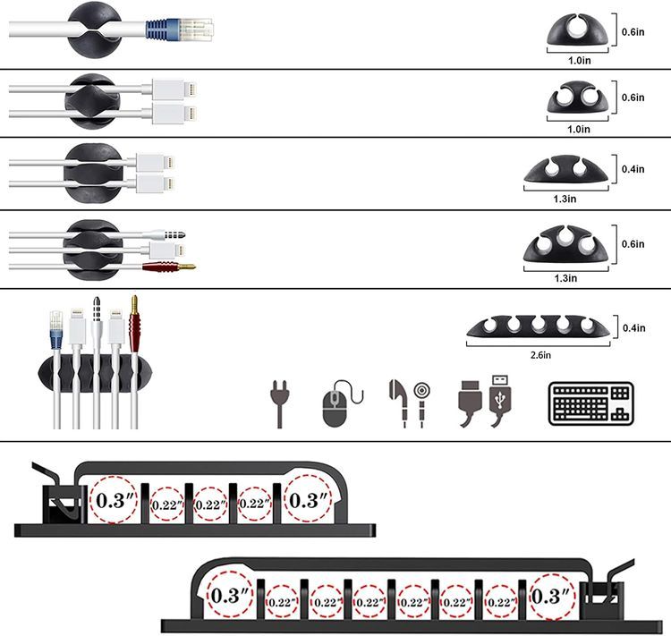 No. 8 - N NOROCME Cable Management Kit - 4