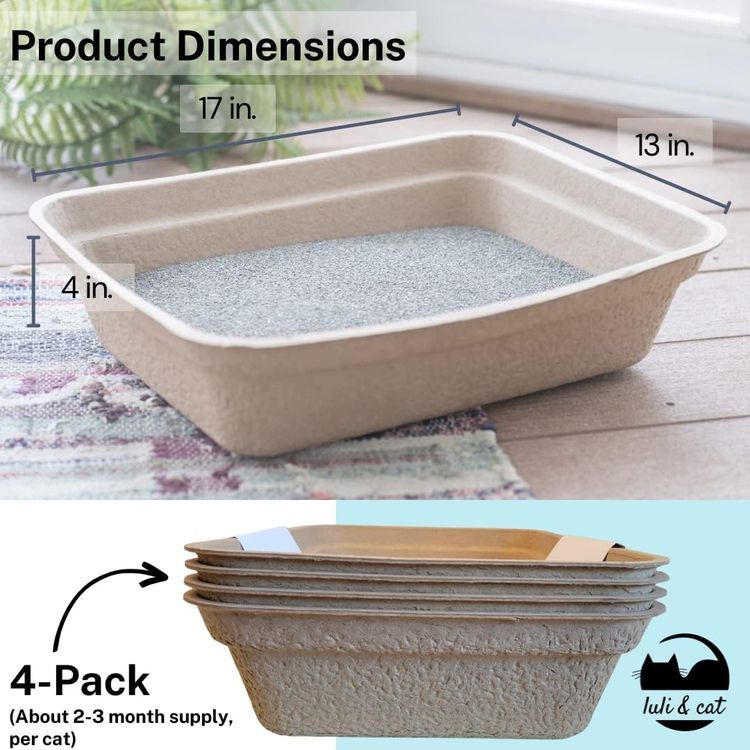 No. 2 - Luli & Cat Disposable Litter Boxes - 4