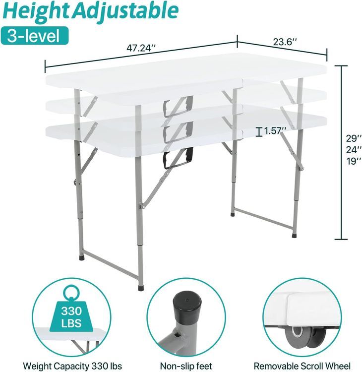 No. 9 - Dkeli Folding Table - 2