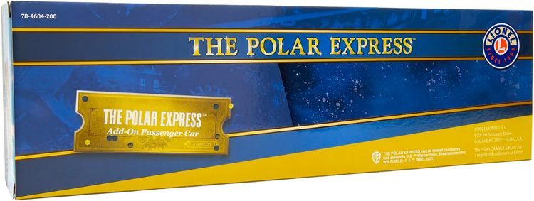 No. 3 - Lionel The Polar Express, Electric O Gauge Model Train Cars, Hot Chocolate Car - 5