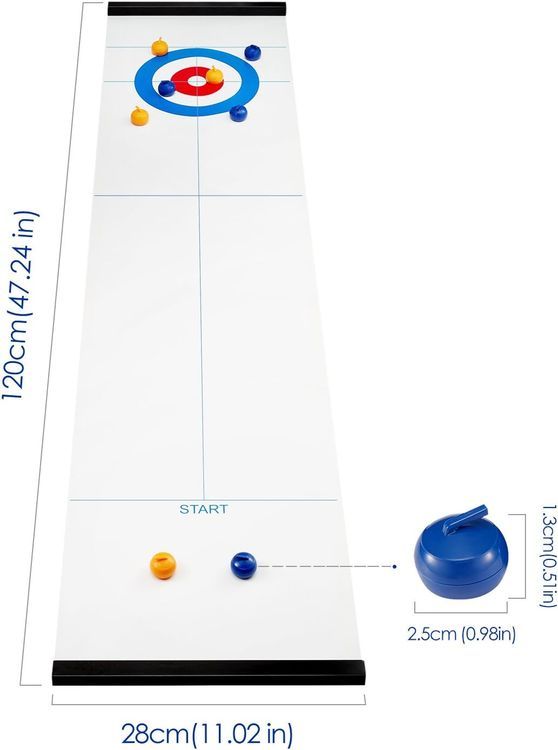 No. 8 - Table Top Curling Game - 2