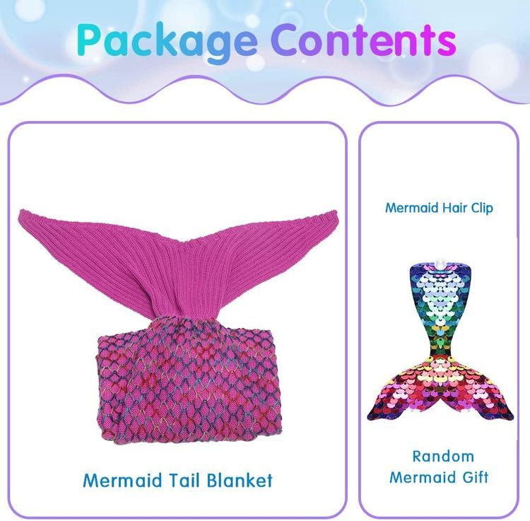 No. 8 - AmyHomie Mermaid Tail Blanket - 4