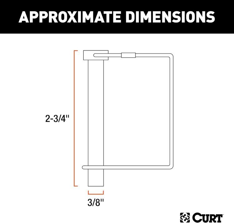 No. 7 - CURT 28278 Trailer Coupler Pin - 2