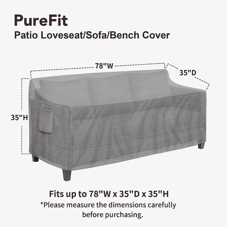 No. 7 - PureFit Outdoor Couch Cover - 2