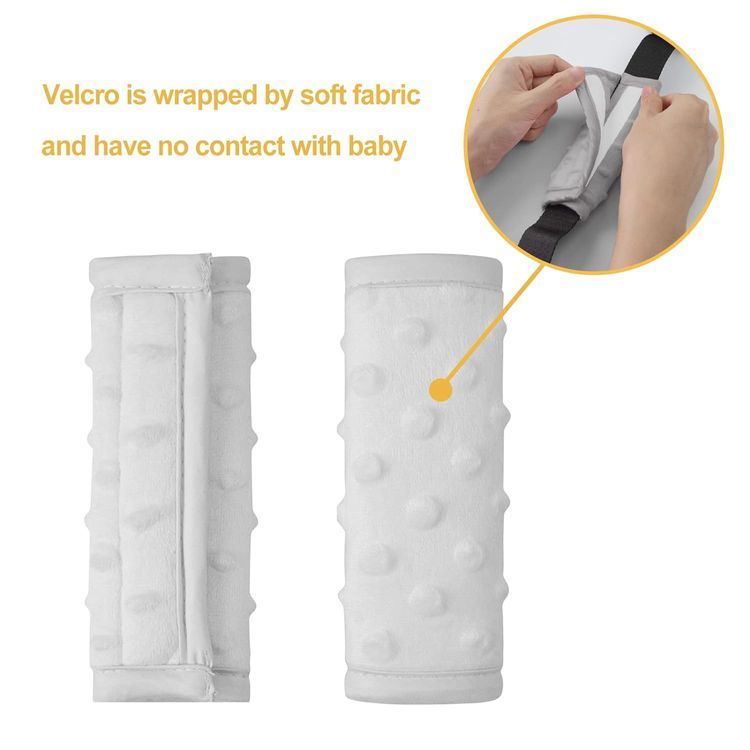No. 4 - Pro Goleem Car Seat Strap Covers - 5