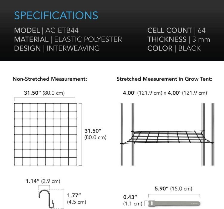 No. 2 - AC Infinity Garden Netting - 4