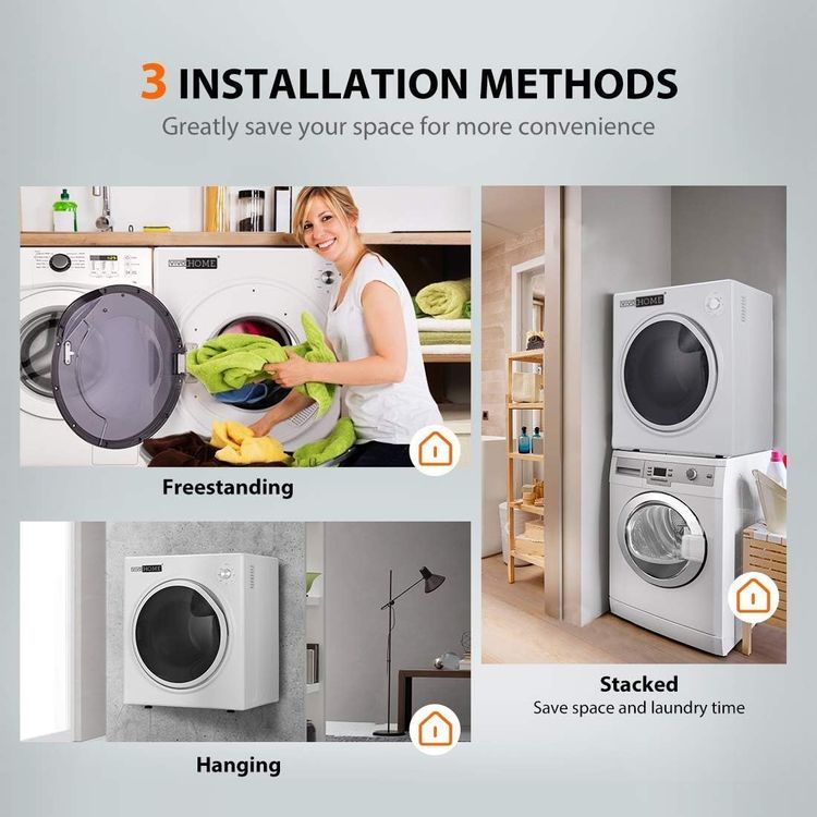 No. 6 - VIVOHOME Clothes Dryer - 3