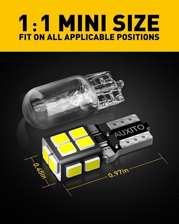 No. 4 - AUXITO 194 LED Bulbs - 5