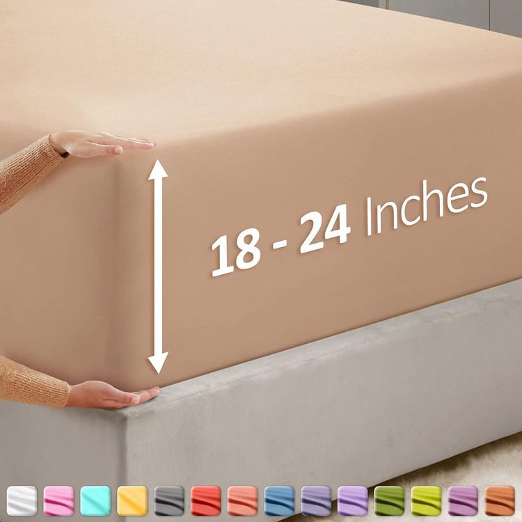 No. 10 - Nestl Taupe Twin Fitted Sheet - 2