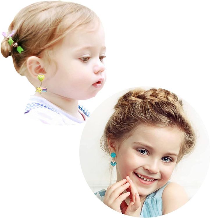 No. 4 - ELEMIRSA Kids' Play Earrings - 4