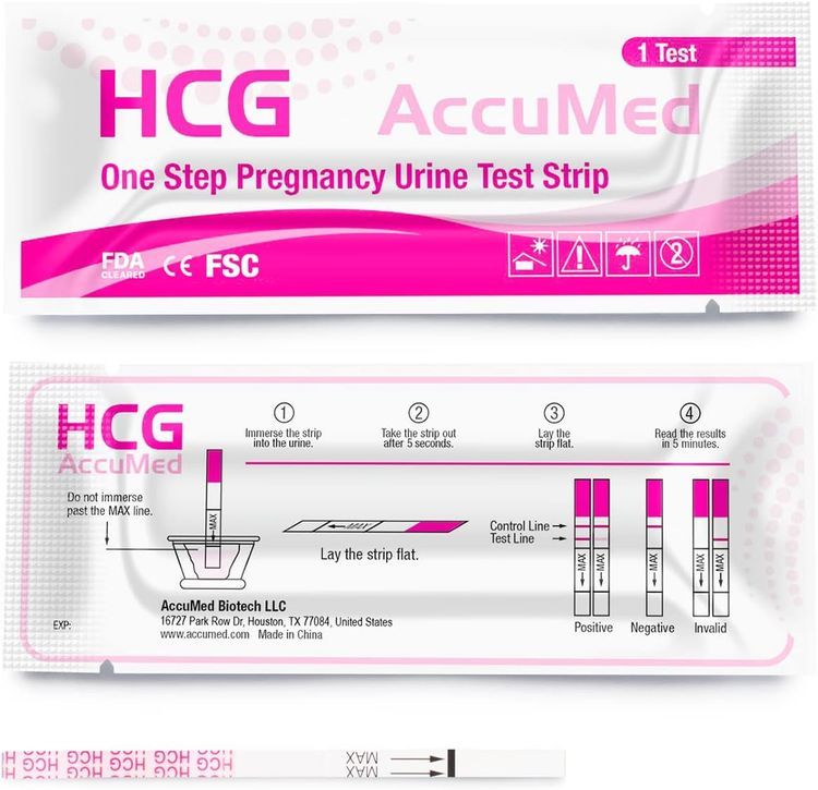 No. 9 - AccuMed Pregnancy Test Strips - 4