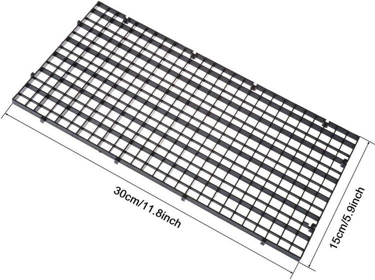 No. 3 - Haiabei Aquarium Fish Tank Divider Plastic Egg Crate - 2