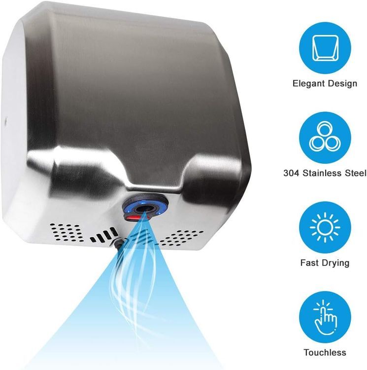 No. 3 - Goetland Stainless Steel Commercial Hand Dryer - 4