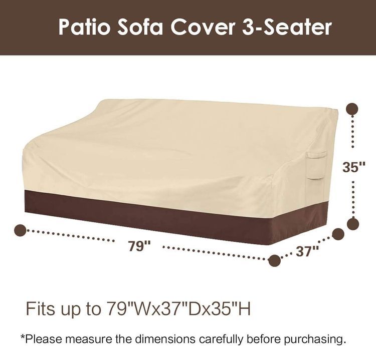 No. 4 - Vailge Heavy Duty Patio Sofa Cover - 2