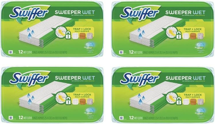 No. 6 - Sweeper Wet Mopping Pad Refills - 1