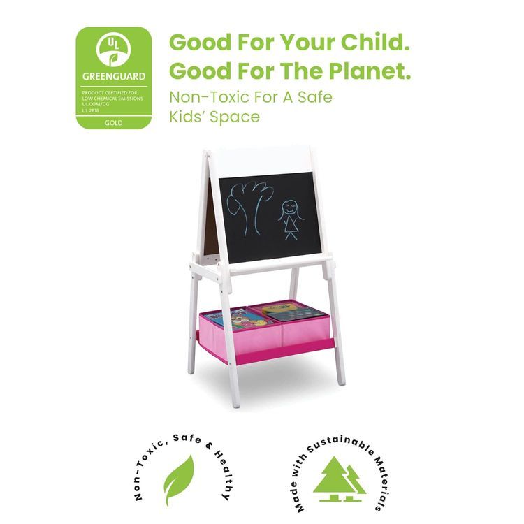 No. 8 - Delta Children MySize Double-Sided Storage Easel - 5