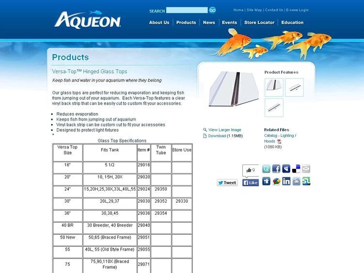 No. 5 - All Glass Aquarium AAG29016 Versa Top - 3