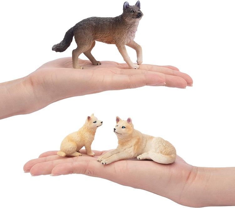 No. 8 - Toymany 8PCS Wolf Figures - 5