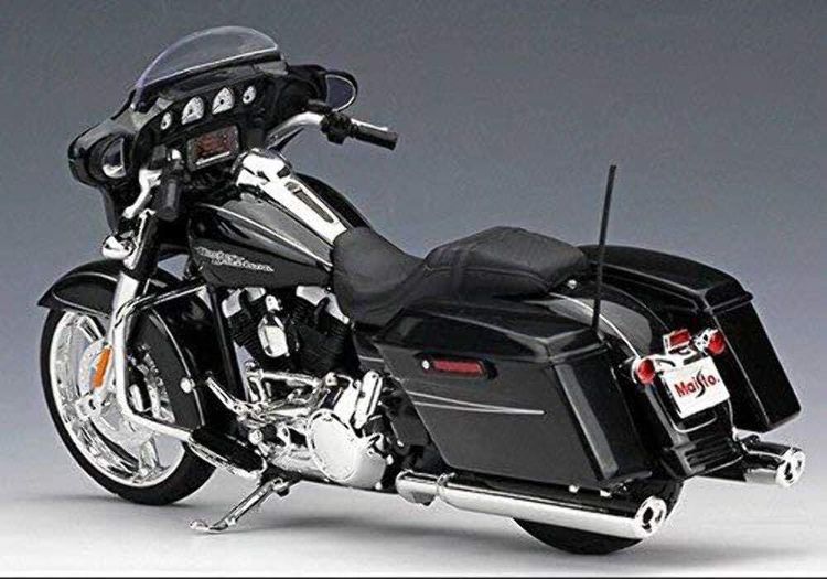 No. 2 - Maisto Black Collectible Motorcycle Model - 2