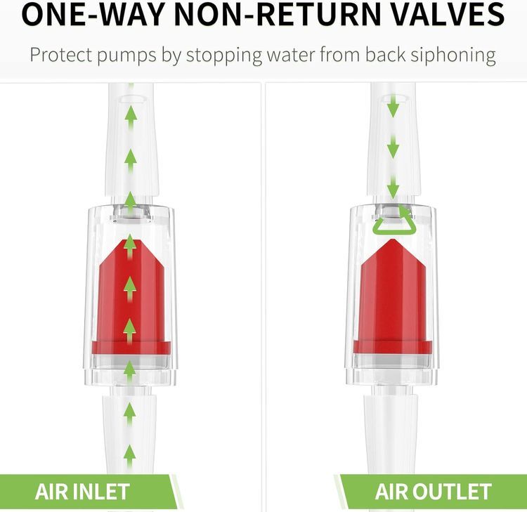 No. 6 - Pawfly Aquarium Air Pump Check Valves - 4