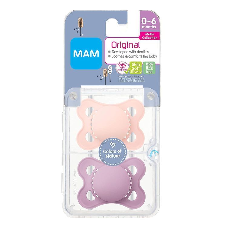 No. 8 - MAM Original Matte Baby Pacifier - 2