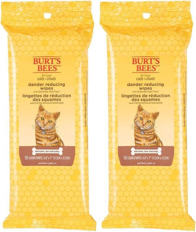 No. 5 - Burt's Bees Cat Dander Remover Wipes - 1