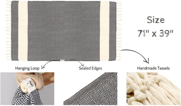 No. 10 - Bazaar Anatolia Turkish Beach Towel - 4
