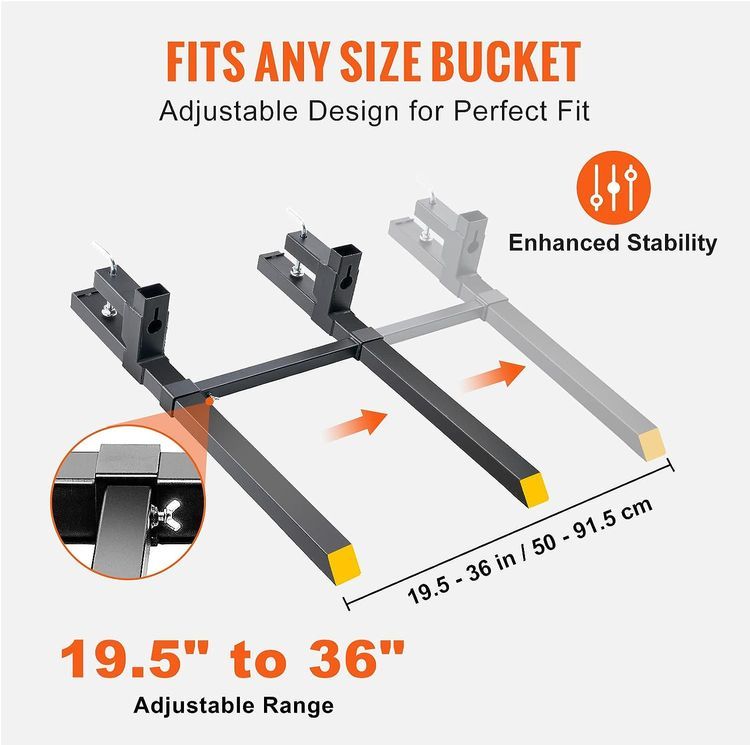 No. 3 - VEVOR Pallet Forks - 4