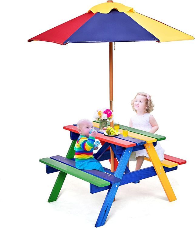 No. 9 - Costzon Kids Picnic Table - 1