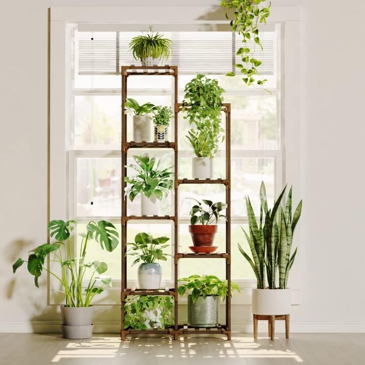 No. 10 - Bamworld Tall Plant Stand - 1