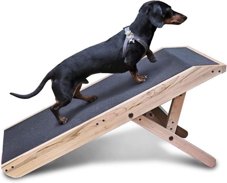 No. 2 - DoggoRamps Solid Hardwood Dog Ramp for Couch - 1