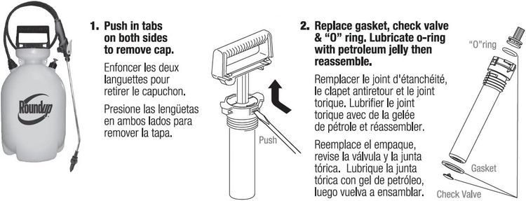 No. 6 - Roundup Lawn and Garden Sprayer Repair Kit - 4