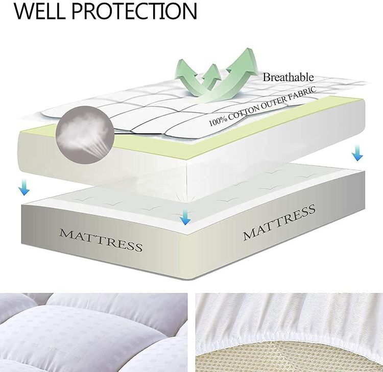 No. 2 - EASELAND Queen Size Mattress Pad - 3