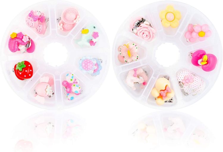 No. 6 - Hifot 16 Pairs Clip on Earrings - 2