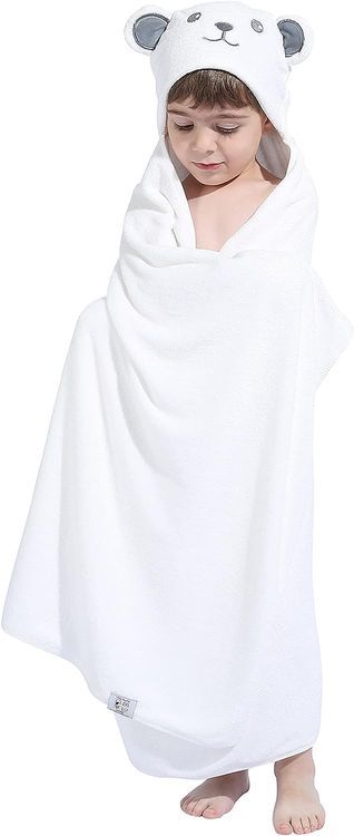 No. 6 - HIPHOP PANDA Hooded Towel for Kids - 1