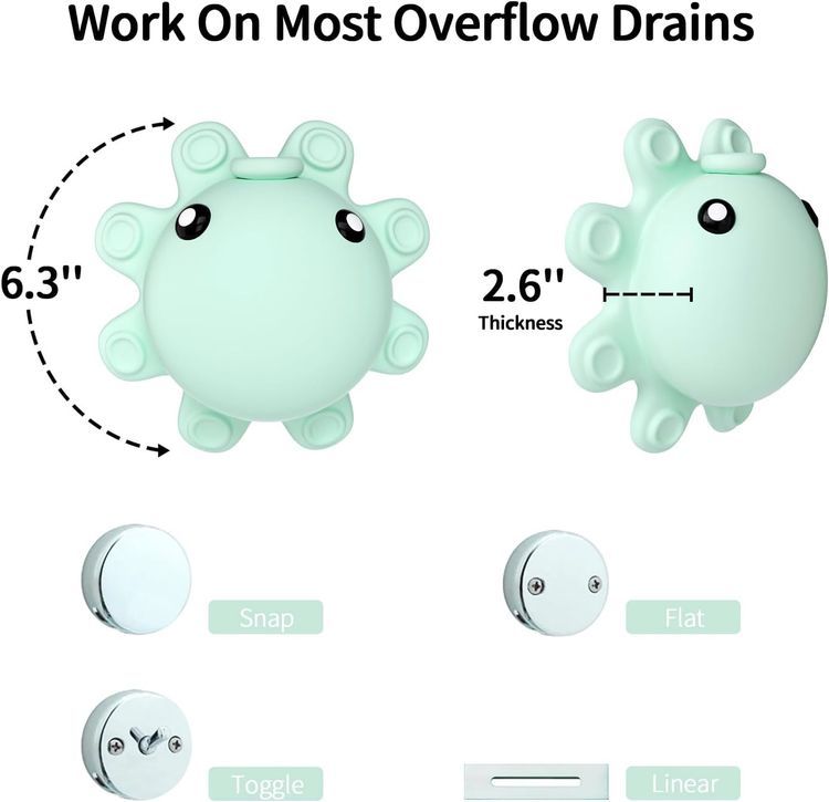 No. 5 - Bathtub Overflow Drain Cover - 4