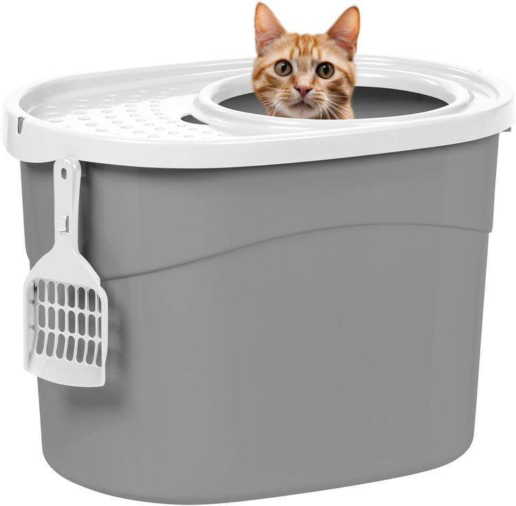 No. 10 - IRIS Top Entry Cat Litter Box - 1