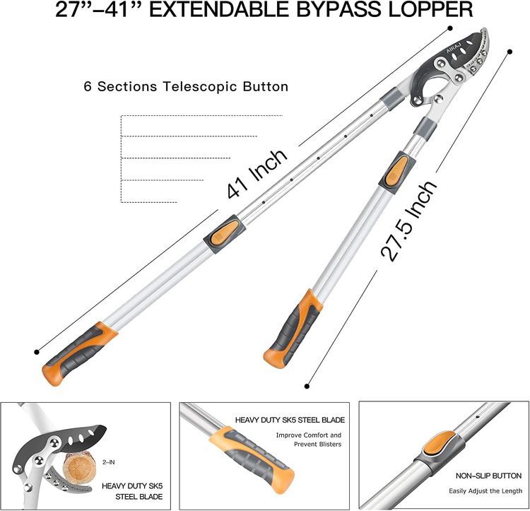 No. 7 - AIRAJ Heavy Duty Hand Loppers - 2