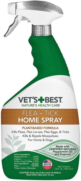 No. 1 - Vet's Best Natural Flea & Tick Spray - 1