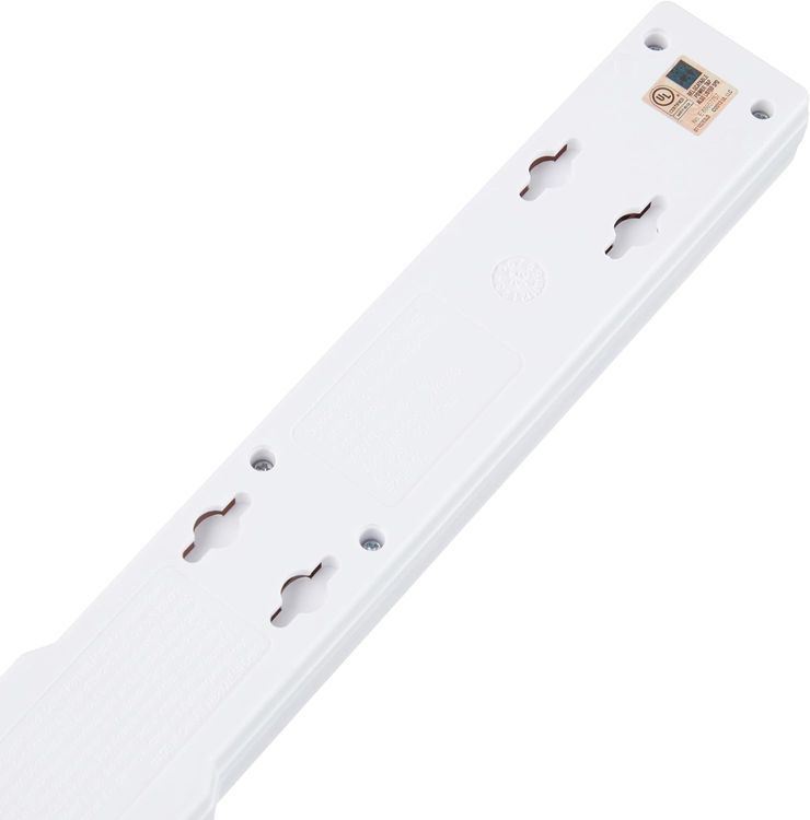 No. 3 - Amazon Basics Rectangular 6-Outlet Surge Protector Power Strip - 3