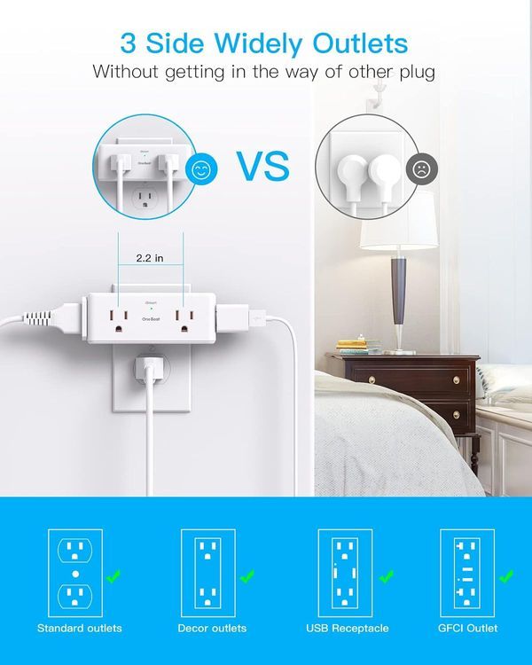 No. 9 - One Beat Multi Plug Outlet Splitter - 5