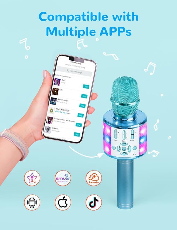 No. 3 - Kids' Karaoke Microphone Toy - 3