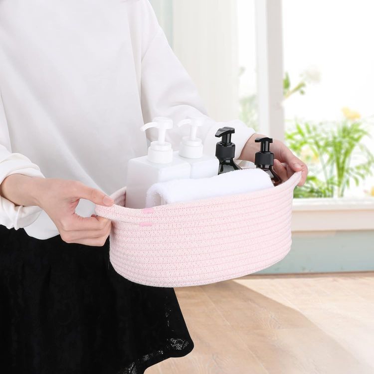 No. 10 - Soft Cotton Rope Baby Gift Basket - 3