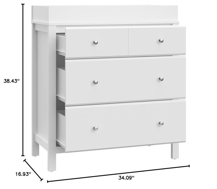 No. 7 - Stork Craft Carmel 3-Drawer Chest - 3