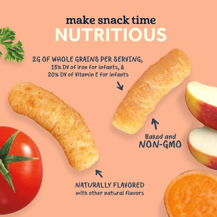 No. 2 - Gerber Lil' Crunchies Mild Cheddar Snacks - 3