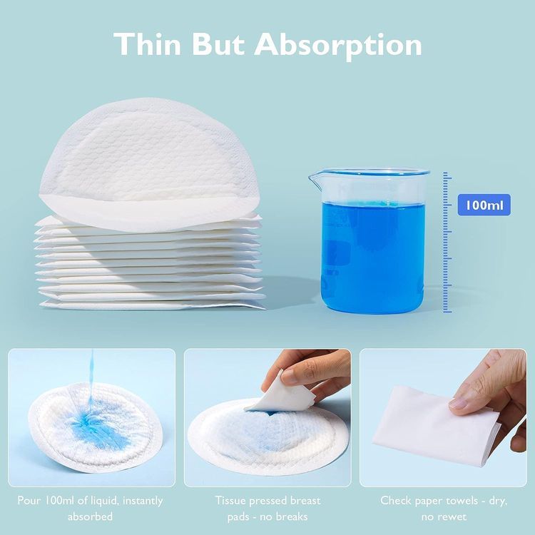 No. 10 - Momcozy Ultra-Thin Disposable Nursing Pads - 5