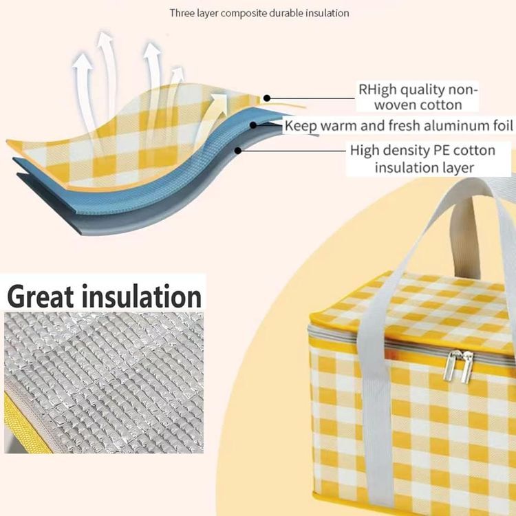 No. 8 - Insulated Picnic Bag Reusable - 5