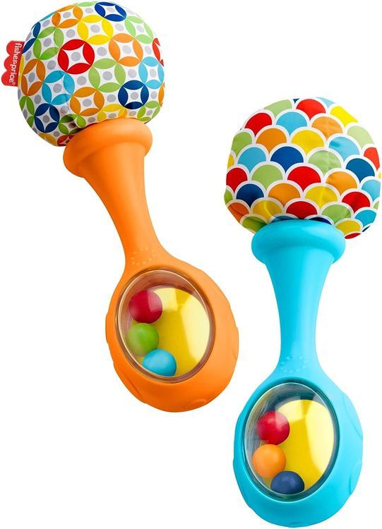 No. 2 - Fisher-Price Newborn Toys Rattle 'n Rock Maracas - 1