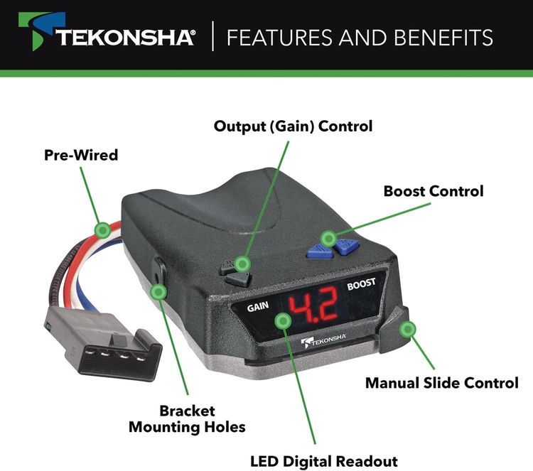 No. 4 - Tekonsha BRAKE-EVN Trailer Brake Controller - 3